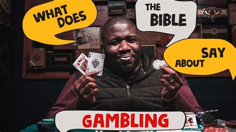 what does the bible say about gamble